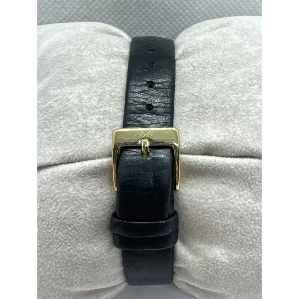 Skagen SKW2266 Women Black Leather Analog Dial Quartz Genuine Wrist Watch JNA961